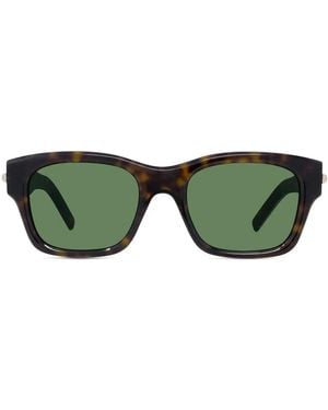 Givenchy Gv One braune quadratische Sonnenbrille - Grün
