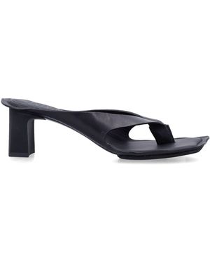 MM6 by Maison Margiela Flache Schuhe Schwarz - Blau