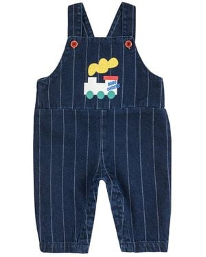 Bobo Choses "Choo Choo" Suspender Trousers - Blue