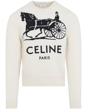 Celine C Mere Pullover - Weiß