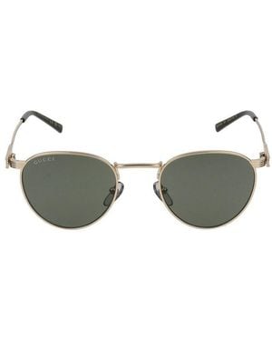 Gucci Sonnenbrille GG1875 S 001 Gold Gold Gray /21 /145 - Grün
