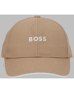 BOSS Cappello Da Baseball Con Logo - Natural