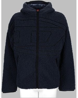 DIESEL Sporty Zip-Front Jacket - Blue
