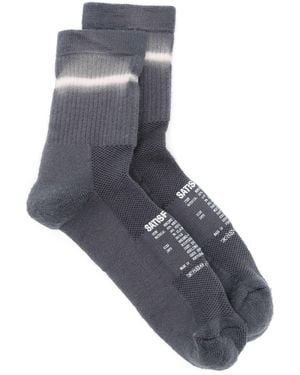 Satisfy Satisfacer los calcetines de tubos merino - Gris