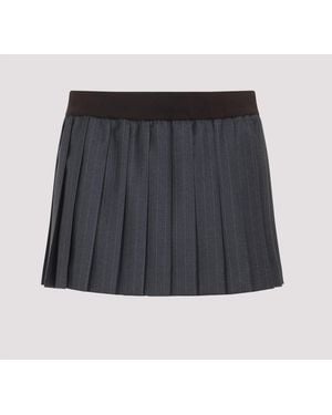 Miu Miu Mini Skirt - Black