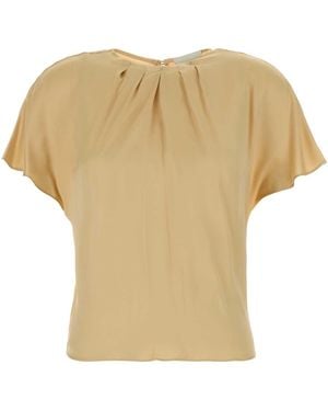 Isabel Marant Round Neck Top - Yellow
