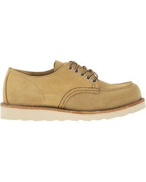 Red Wing Shop Moc Hawthorne Abilene Suede Derby - Brown