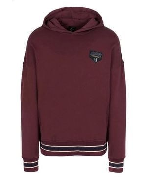 ARMANI EXCHANGE Sweatshirt Burgund - Lila