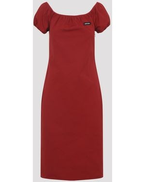 Miu Miu Midi Dresses - Red