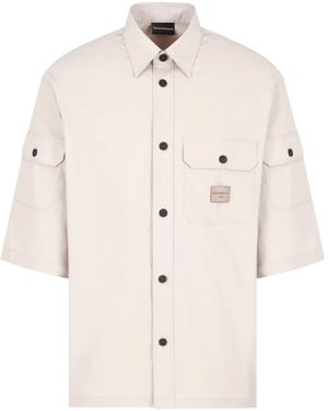 Emporio Armani Shirts - Natur