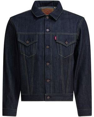 Levi's "Lvc 1961 Type III 557" Jeansjacke - Blau