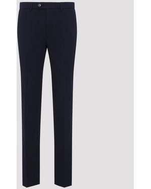 Brunello Cucinelli Cotton Pants - Blue