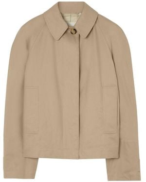 Burberry Cotton Jacket - Natural