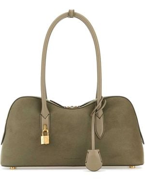 ボストンバッグ STELLA MCCARTNEY CARAMEL SUEDE ALTER MAST TRAVEL BAG Stella McCartney Caramel Suede Alter Mast Travel Bag – LOZURI®