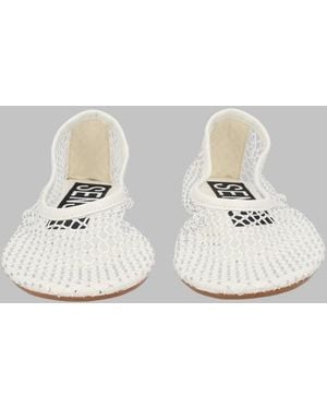 Senso Elegant Leather Flats For - White