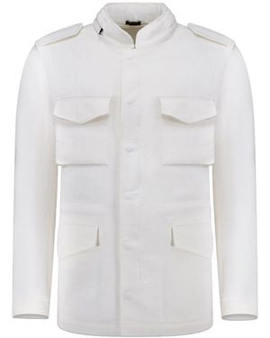 AUTORE Cotton Field Jacket - White