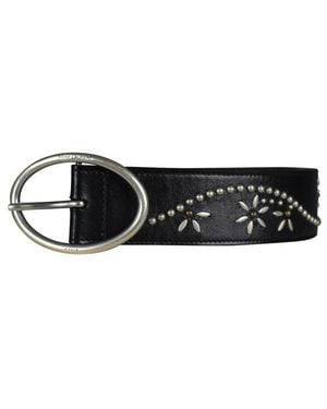 Saint Laurent Riem Met Studs - Zwart