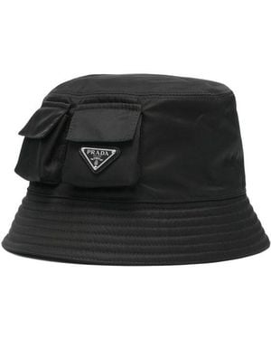Prada Cappelli Tessuto - Schwarz