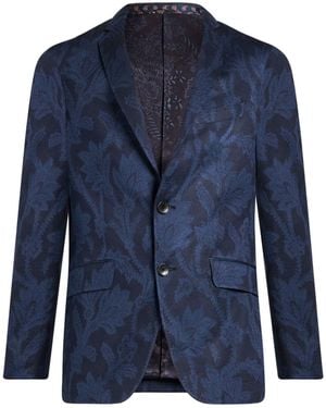 Etro American Floral Branch - Blue
