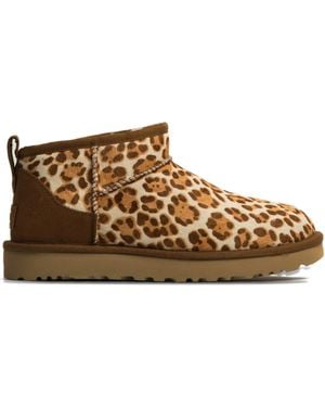 UGG W Classic Ultra Mini Plains - Brown