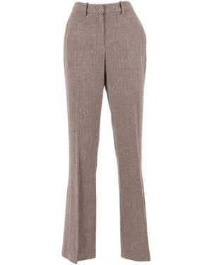 Ermanno Scervino Tailored Straight-Leg Pants - Gray