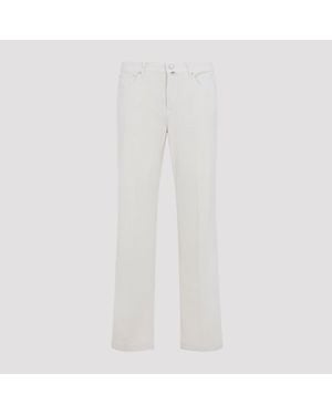 Kiton Cotton Paint - White
