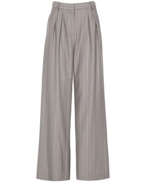 SIMONA CORSELLINI Trousers - Grey