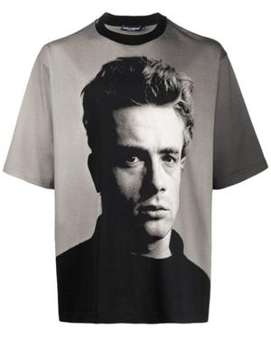 Dolce & Gabbana James Dean T-Shirt - Schwarz