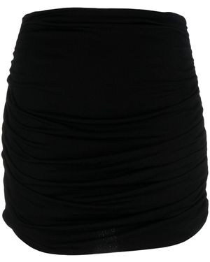 Tory Burch High Waist Mini-Rok - Zwart