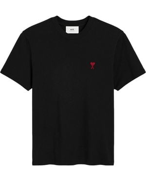 Ami Paris Cseta De Coeur Rouge - Negro