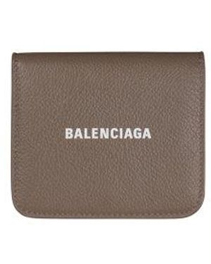 Balenciaga Wallet Cash Mini - White