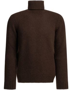 Altum Cashmere Turtleneck Sweater - Brown