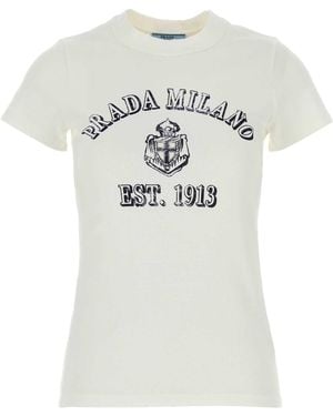 Prada T-Shirts - White