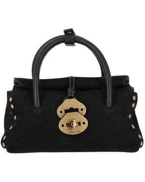 Zanellato Srl Dotta Jones Nabuk Taglia Baby Nero - Black