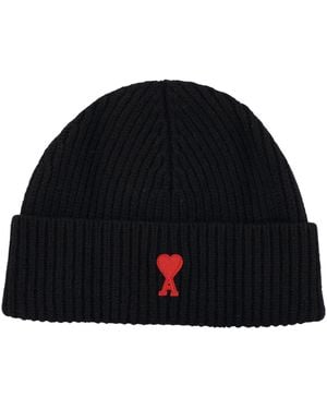 Ami Paris Hats - Black