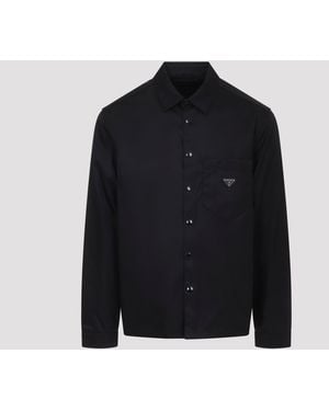 Prada Re-Nylon Shirt - Black