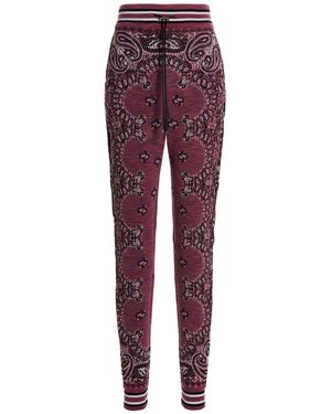Amiri 'Space Dye Bandana' Jogger - Rot