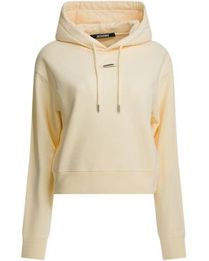 Jacquemus "Gros Grain" Hoodie - Natural
