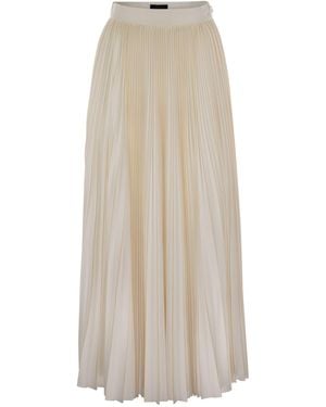 Fabiana Filippi Pleated Jersey Skirt - Natur