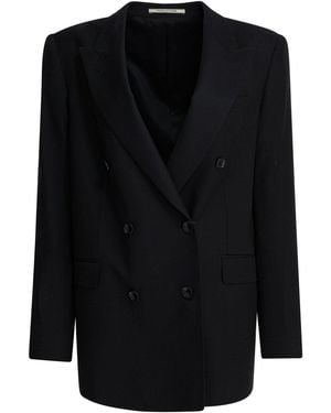 Tagliatore Cupro Jacket - Black