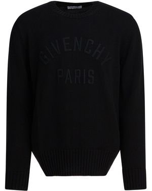 Givenchy Pullover " Paris". - Schwarz