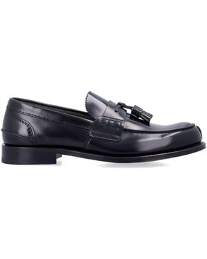 Church's Kerk's Platte Schoenen Zwart - Blauw