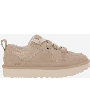 UGG Sneakers Pelle Tessuto Gomma - Brown