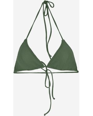 MC2 Saint Barth Stretch-Nylon-Bikinioberteil - Grün
