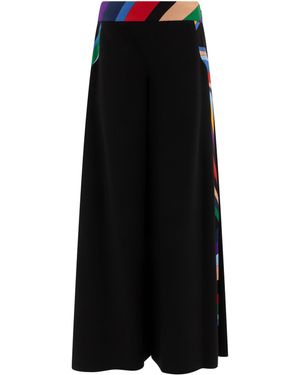 Emilio Pucci Pantaloni Palazzo - Nero