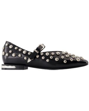 Toga AJ1374 Ballerinas Leder schwarz