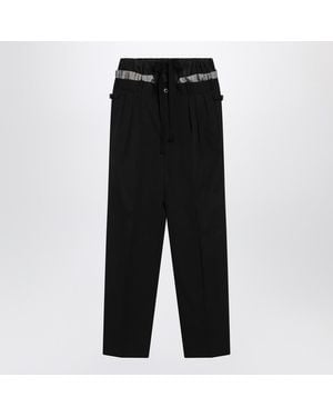 Maison Margiela Pants “Anonymity Of The Lining” - Black