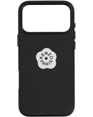 KENZO Case For Iphone 17 Pro "Boke Flower 2.0" - Black