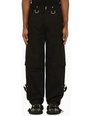 Givenchy Cotton Cargo Pants - Black