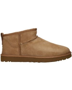 UGG Classic Boots Suede/Chestnut - Brown